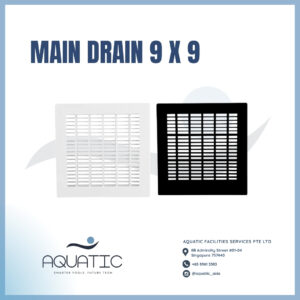 AQUATIC MAIN DRAIN | 9X9